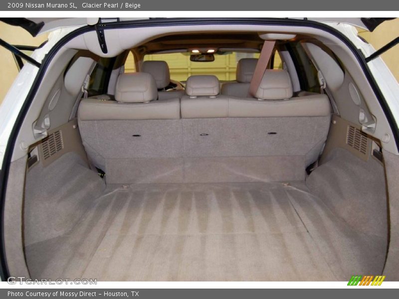 Glacier Pearl / Beige 2009 Nissan Murano SL
