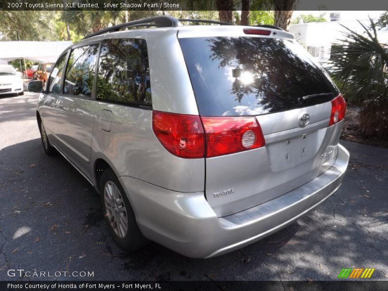 Silver Shadow Pearl / Stone 2007 Toyota Sienna XLE Limited