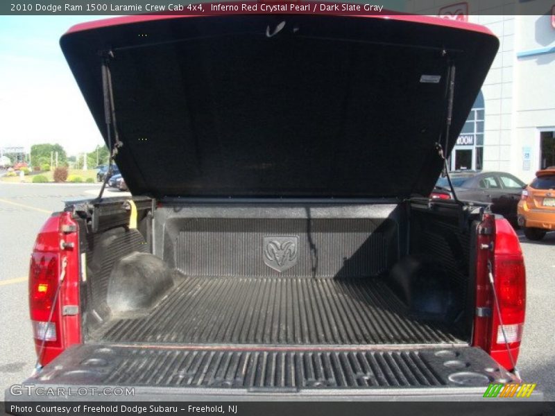 Inferno Red Crystal Pearl / Dark Slate Gray 2010 Dodge Ram 1500 Laramie Crew Cab 4x4
