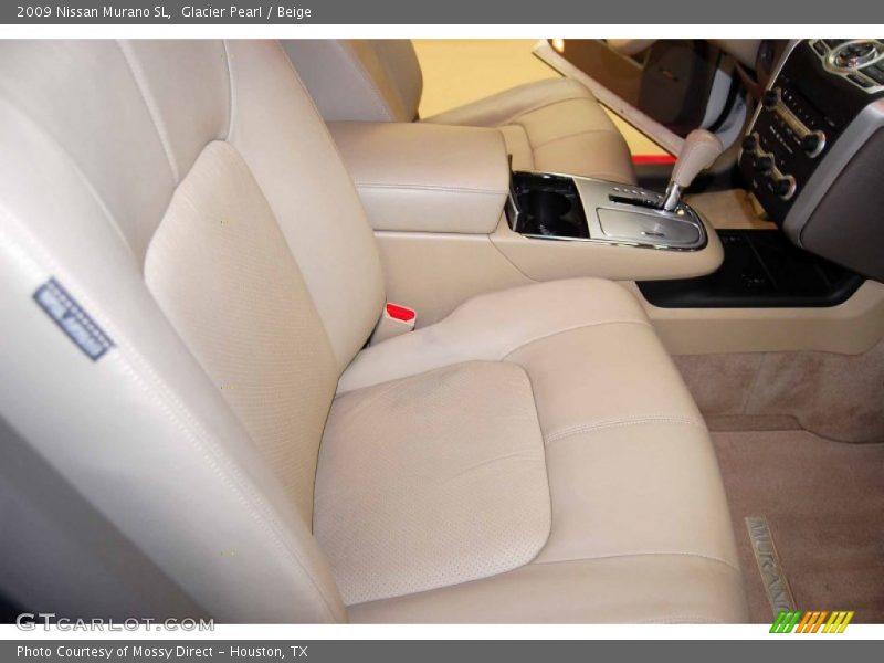 Glacier Pearl / Beige 2009 Nissan Murano SL