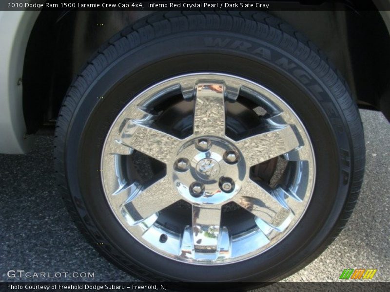 Inferno Red Crystal Pearl / Dark Slate Gray 2010 Dodge Ram 1500 Laramie Crew Cab 4x4
