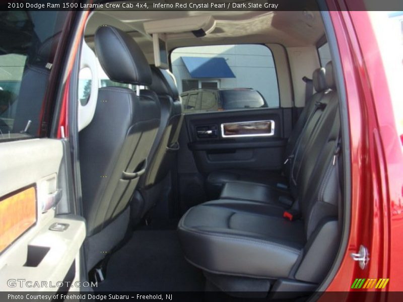 Inferno Red Crystal Pearl / Dark Slate Gray 2010 Dodge Ram 1500 Laramie Crew Cab 4x4