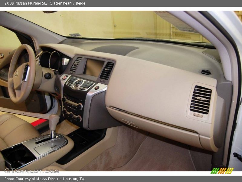 Glacier Pearl / Beige 2009 Nissan Murano SL