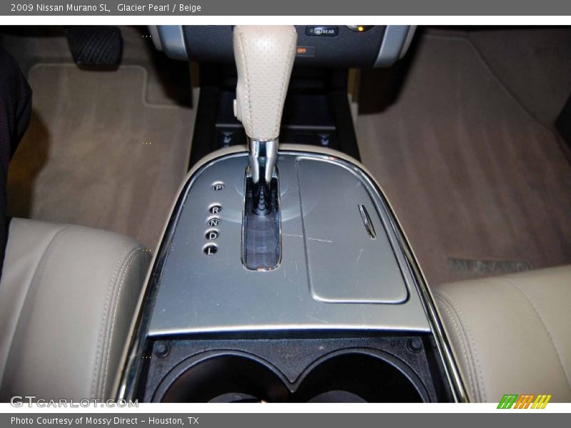 Glacier Pearl / Beige 2009 Nissan Murano SL