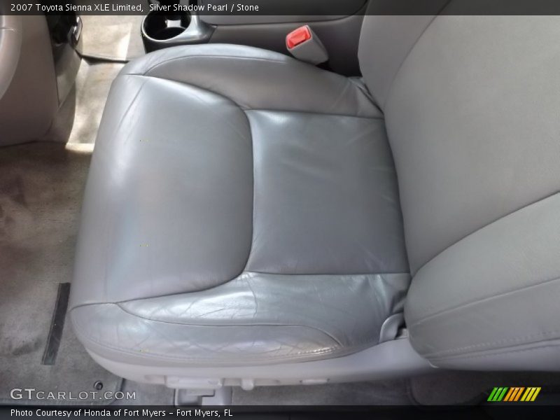 Silver Shadow Pearl / Stone 2007 Toyota Sienna XLE Limited
