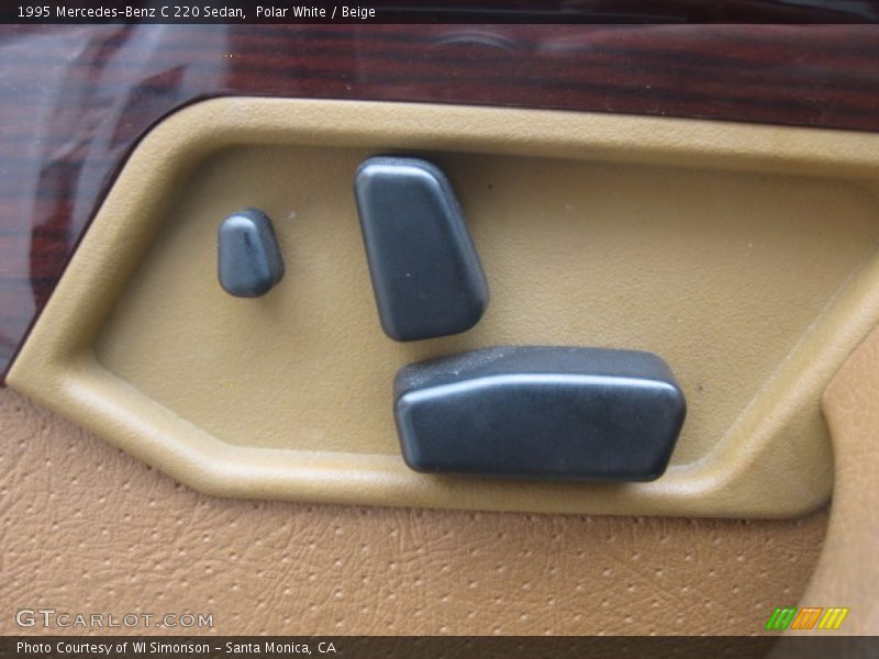 Controls of 1995 C 220 Sedan