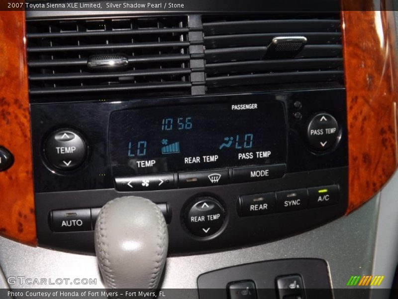 Silver Shadow Pearl / Stone 2007 Toyota Sienna XLE Limited
