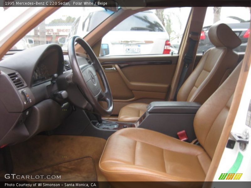  1995 C 220 Sedan Beige Interior