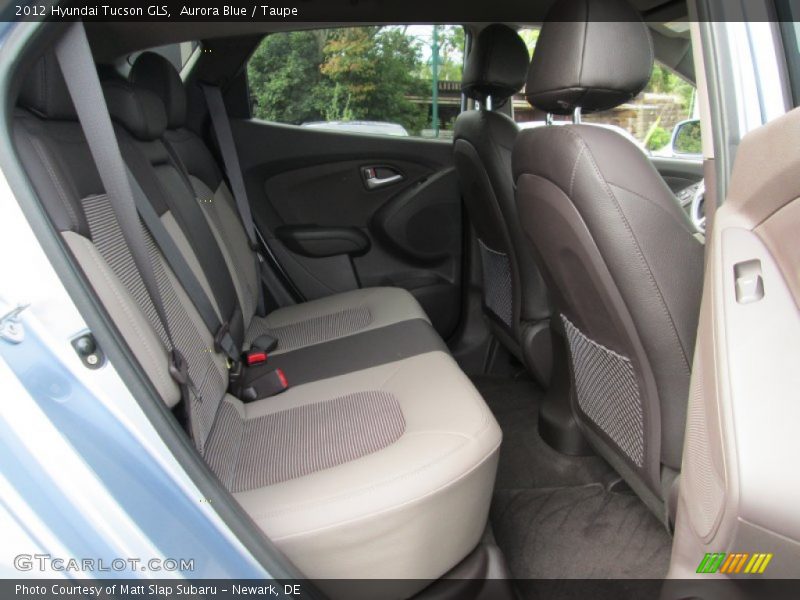 Aurora Blue / Taupe 2012 Hyundai Tucson GLS