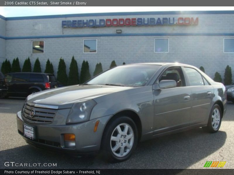 Silver Smoke / Ebony 2006 Cadillac CTS Sedan