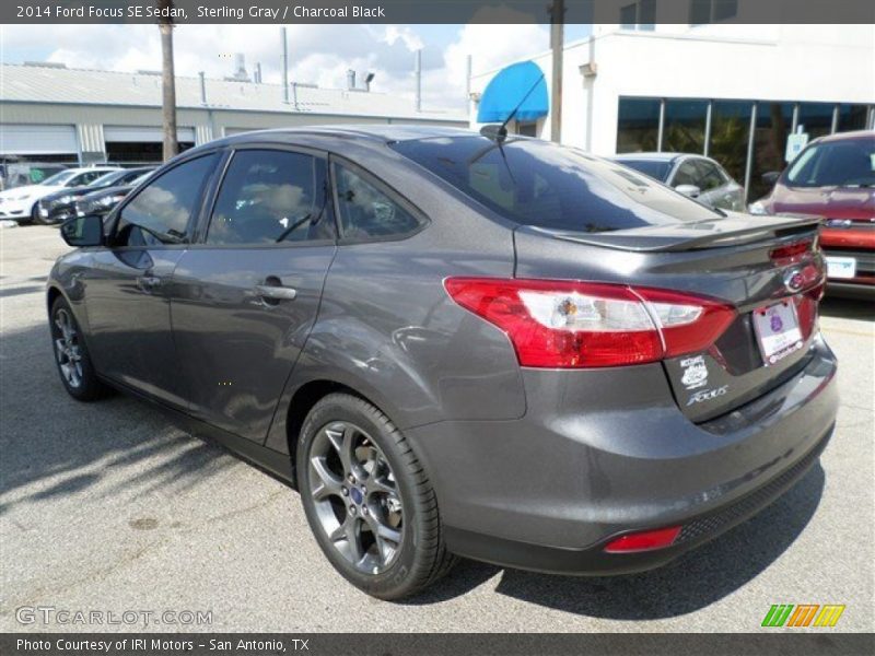 Sterling Gray / Charcoal Black 2014 Ford Focus SE Sedan