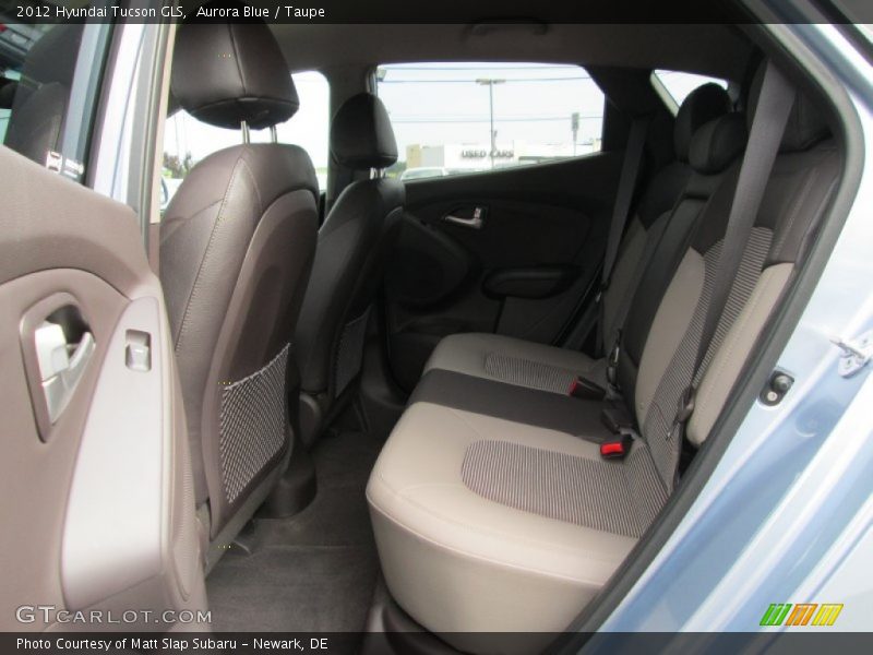 Aurora Blue / Taupe 2012 Hyundai Tucson GLS