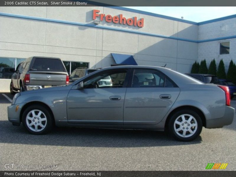 Silver Smoke / Ebony 2006 Cadillac CTS Sedan