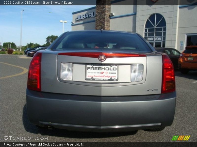 Silver Smoke / Ebony 2006 Cadillac CTS Sedan