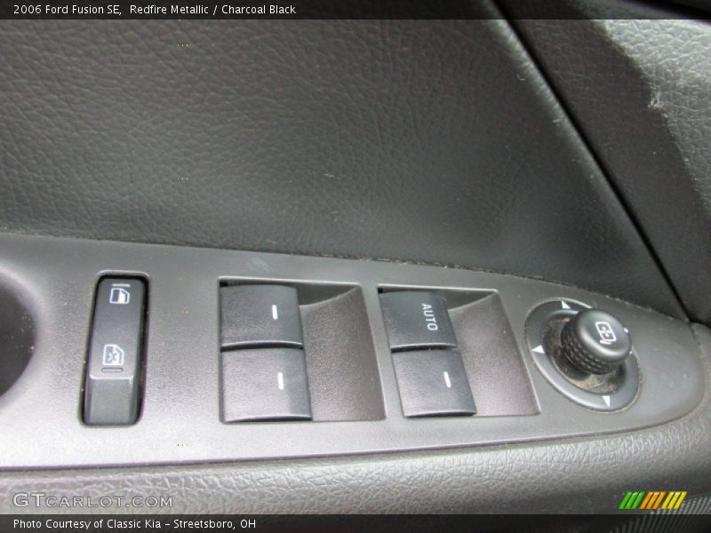Redfire Metallic / Charcoal Black 2006 Ford Fusion SE