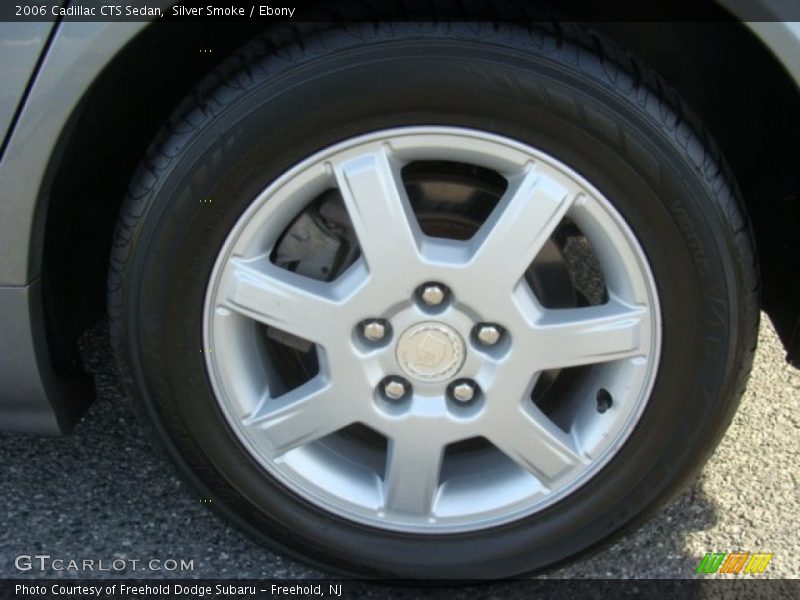 Silver Smoke / Ebony 2006 Cadillac CTS Sedan
