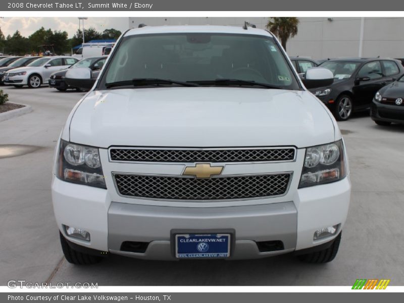 Summit White / Ebony 2008 Chevrolet Tahoe LT