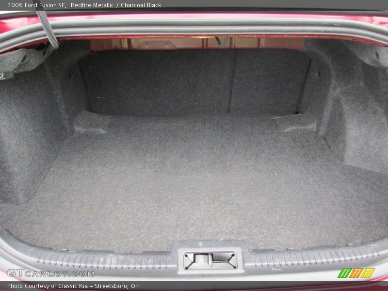 Redfire Metallic / Charcoal Black 2006 Ford Fusion SE