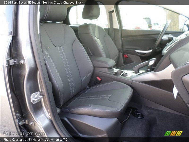 Sterling Gray / Charcoal Black 2014 Ford Focus SE Sedan