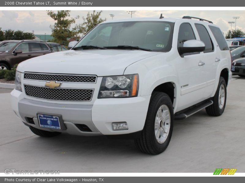 Summit White / Ebony 2008 Chevrolet Tahoe LT