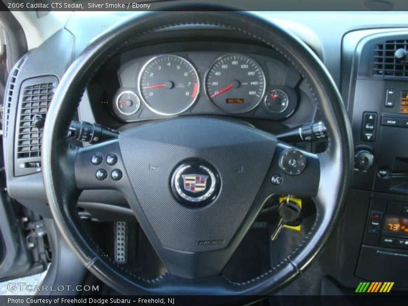 Silver Smoke / Ebony 2006 Cadillac CTS Sedan