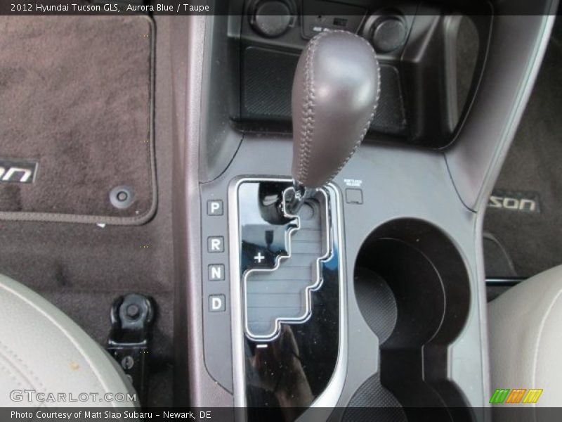 Aurora Blue / Taupe 2012 Hyundai Tucson GLS