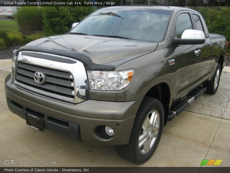 Pyrite Mica / Beige 2008 Toyota Tundra Limited Double Cab 4x4