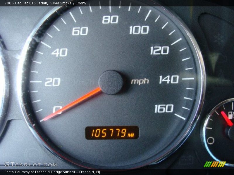 Silver Smoke / Ebony 2006 Cadillac CTS Sedan
