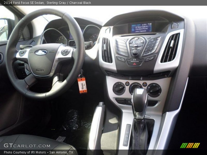 Sterling Gray / Charcoal Black 2014 Ford Focus SE Sedan