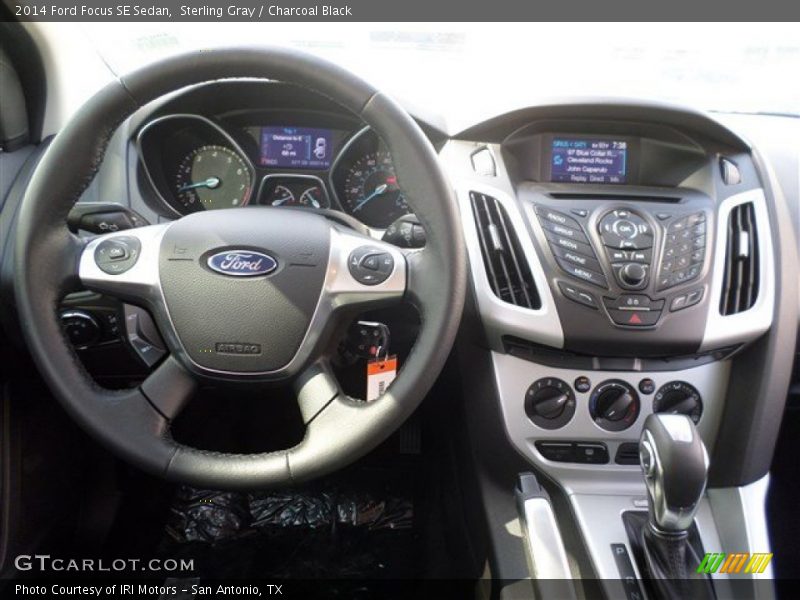 Sterling Gray / Charcoal Black 2014 Ford Focus SE Sedan