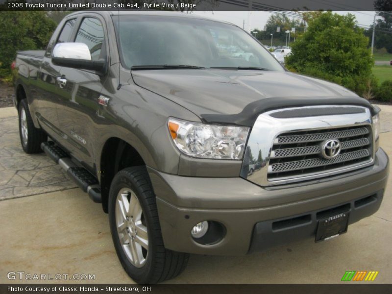 Pyrite Mica / Beige 2008 Toyota Tundra Limited Double Cab 4x4