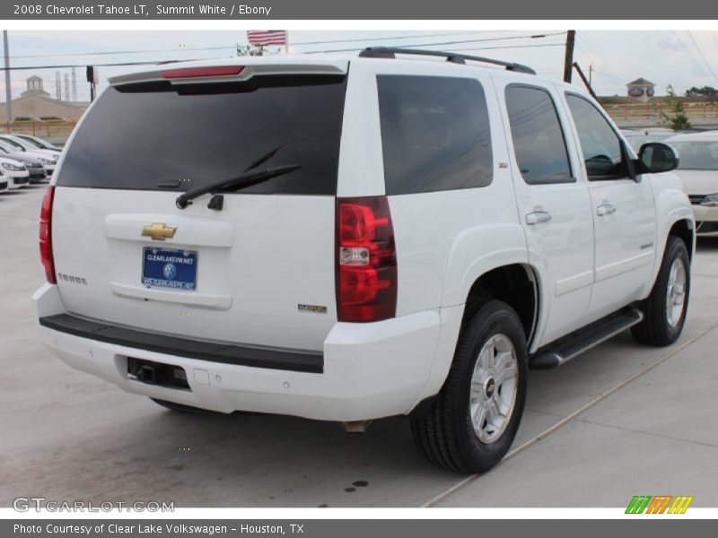 Summit White / Ebony 2008 Chevrolet Tahoe LT