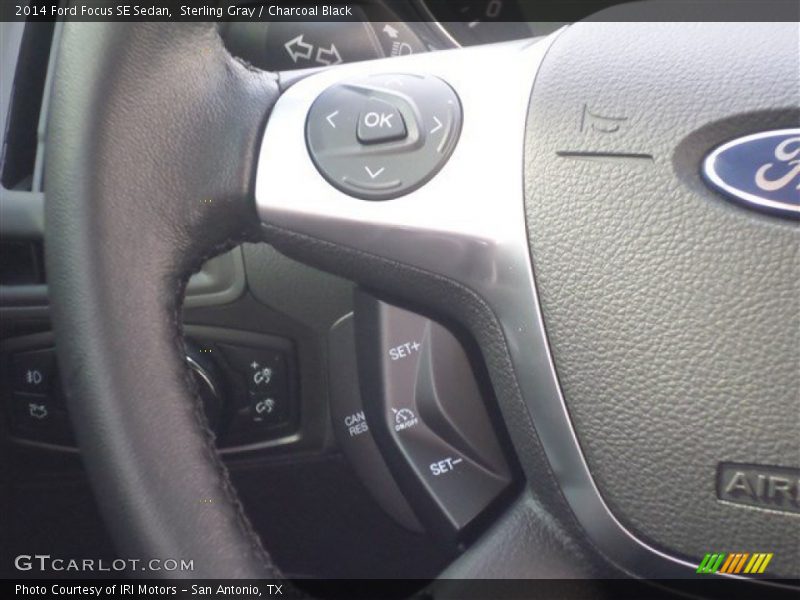 Sterling Gray / Charcoal Black 2014 Ford Focus SE Sedan