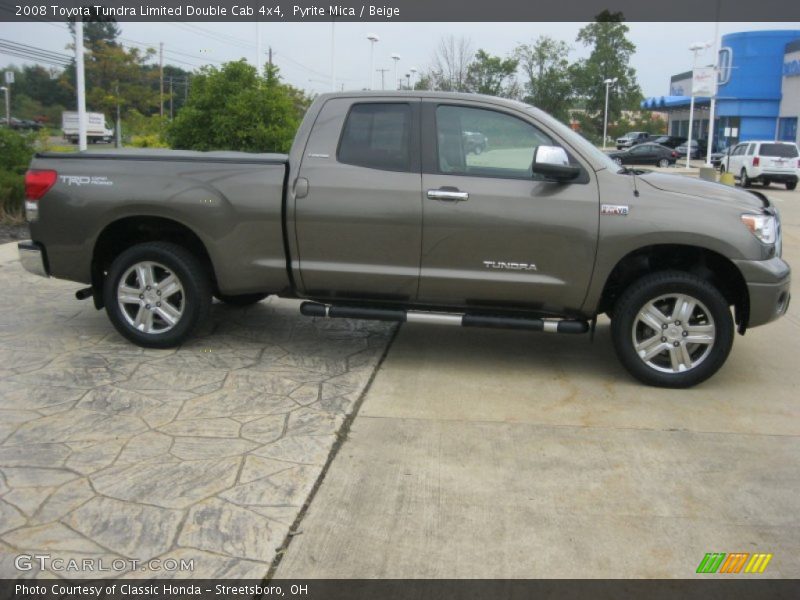 Pyrite Mica / Beige 2008 Toyota Tundra Limited Double Cab 4x4