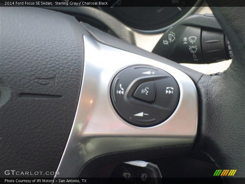 Sterling Gray / Charcoal Black 2014 Ford Focus SE Sedan
