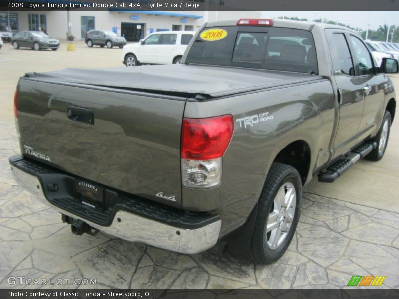 Pyrite Mica / Beige 2008 Toyota Tundra Limited Double Cab 4x4