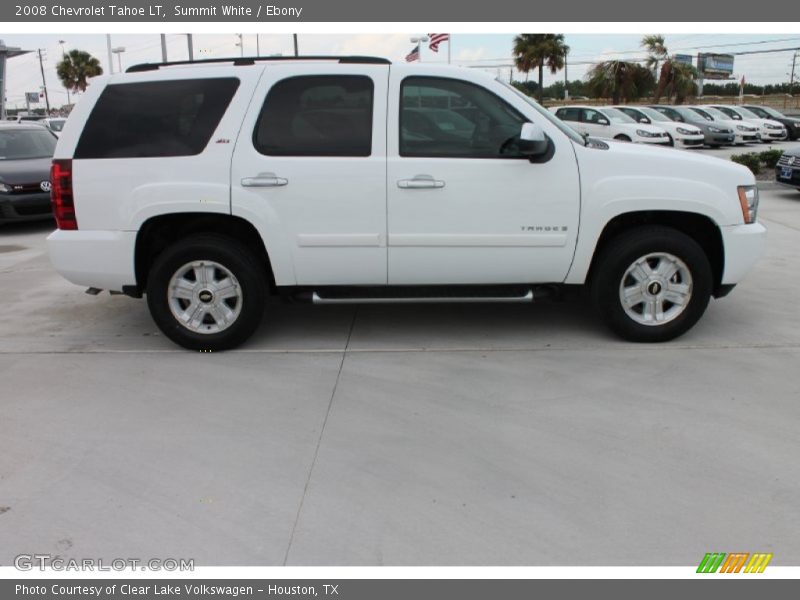 Summit White / Ebony 2008 Chevrolet Tahoe LT