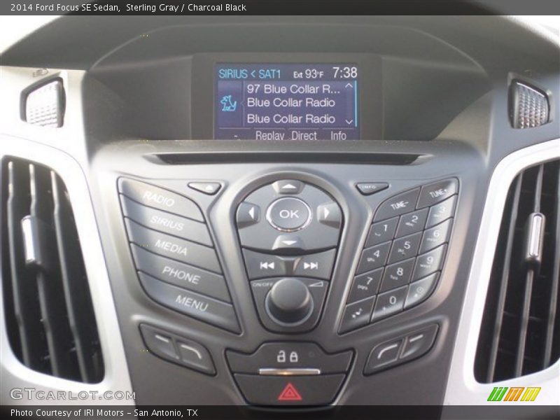 Sterling Gray / Charcoal Black 2014 Ford Focus SE Sedan