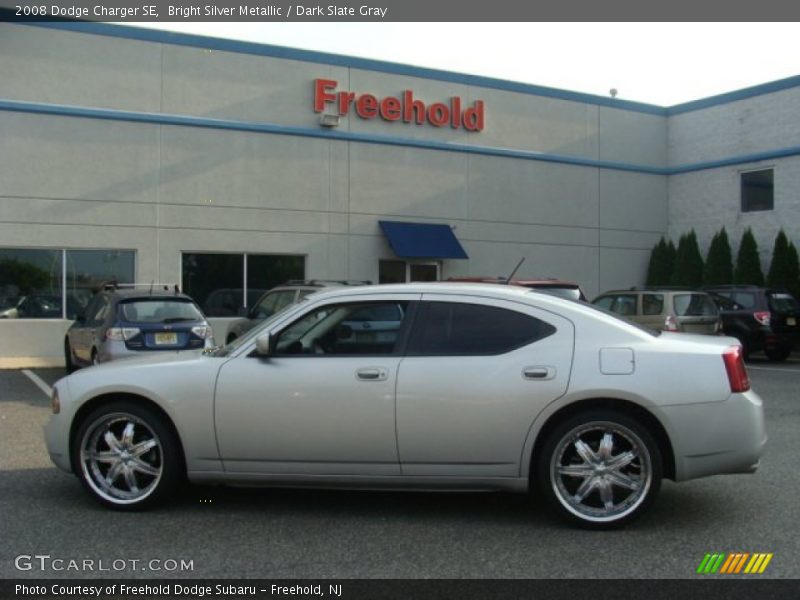 Bright Silver Metallic / Dark Slate Gray 2008 Dodge Charger SE