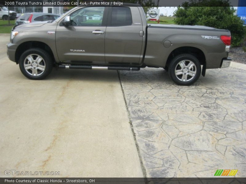 Pyrite Mica / Beige 2008 Toyota Tundra Limited Double Cab 4x4