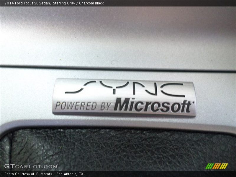 Sterling Gray / Charcoal Black 2014 Ford Focus SE Sedan