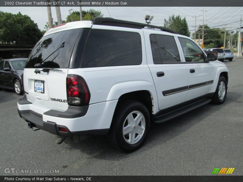 Summit White / Medium Oak 2002 Chevrolet TrailBlazer EXT LT 4x4