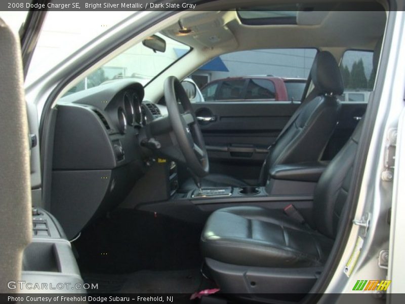 Bright Silver Metallic / Dark Slate Gray 2008 Dodge Charger SE
