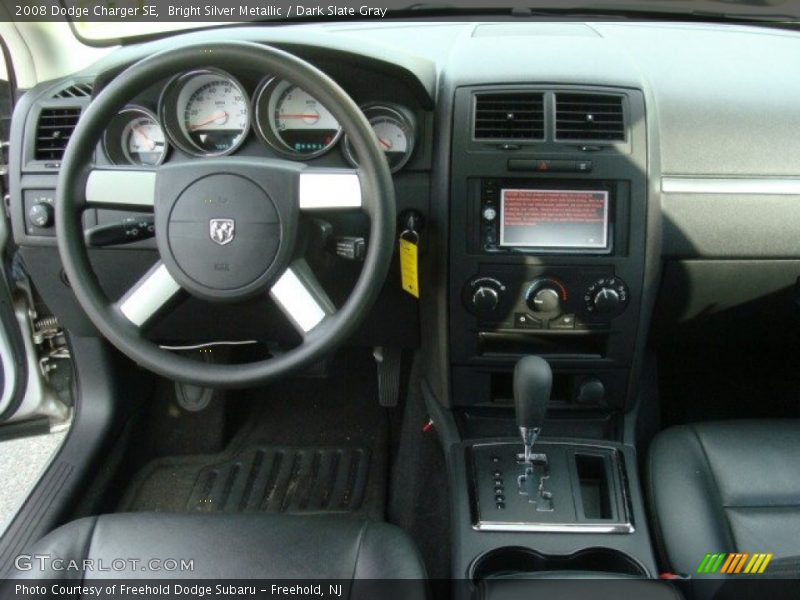Bright Silver Metallic / Dark Slate Gray 2008 Dodge Charger SE