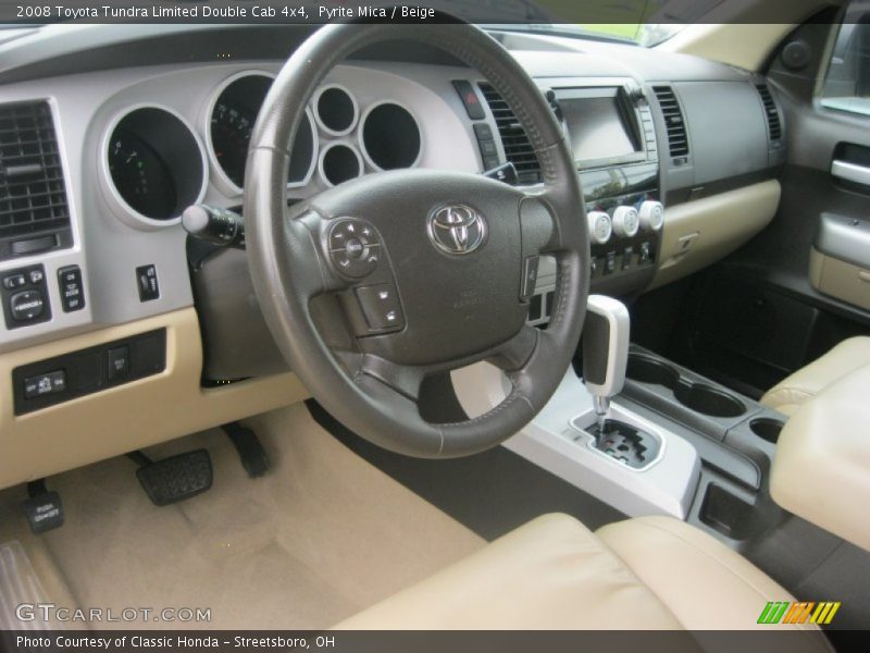 Pyrite Mica / Beige 2008 Toyota Tundra Limited Double Cab 4x4