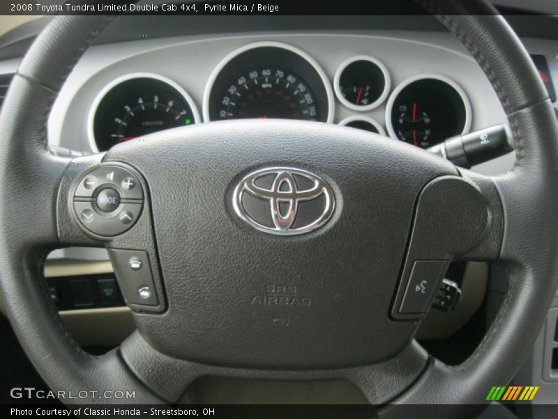 Pyrite Mica / Beige 2008 Toyota Tundra Limited Double Cab 4x4