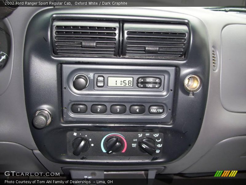Oxford White / Dark Graphite 2002 Ford Ranger Sport Regular Cab