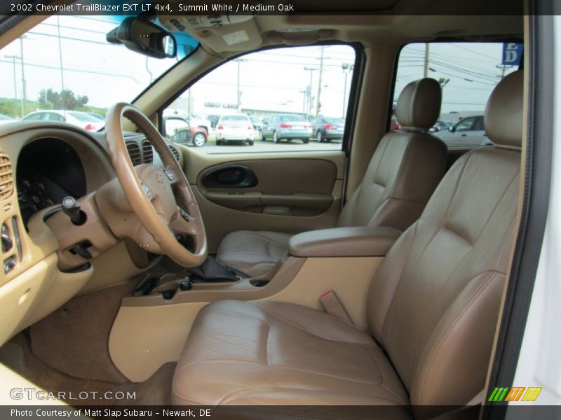 Summit White / Medium Oak 2002 Chevrolet TrailBlazer EXT LT 4x4