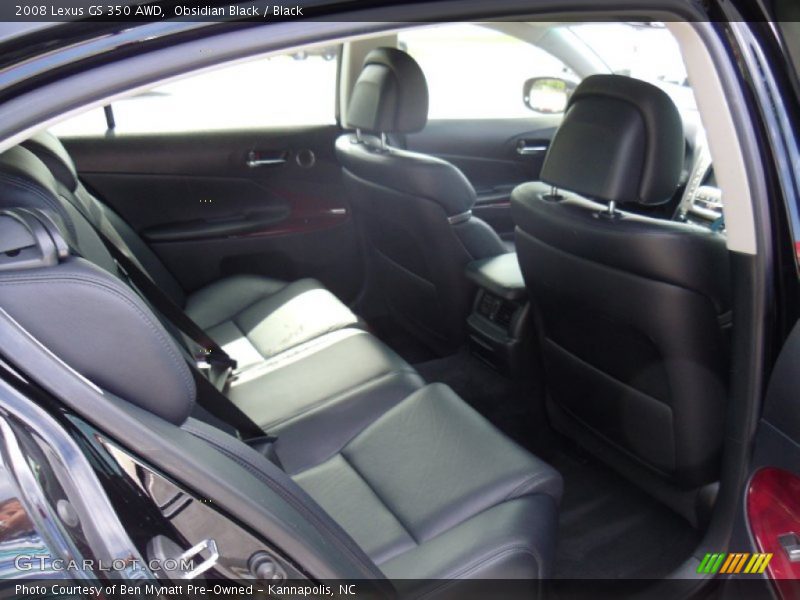 Obsidian Black / Black 2008 Lexus GS 350 AWD