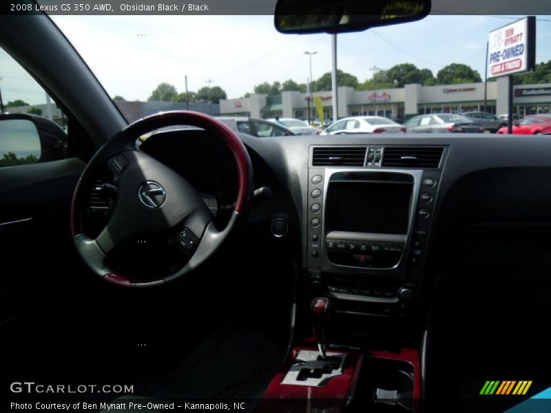 Obsidian Black / Black 2008 Lexus GS 350 AWD